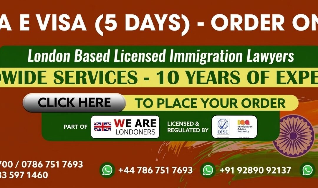 Indian Visa services in London